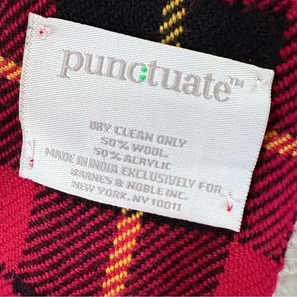 Punctuate stylish plaid